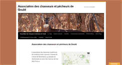 Desktop Screenshot of gouldchasse.com